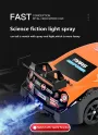 HB Toys SC16A RTR 1/16 2.4G 4WD Drift RC Car Spray LED Light On-Road Vehicles High Speed Models Kids Children Gifts Toys