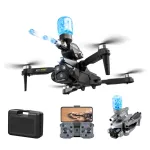 XKJ K11 MAX Three Camera WiFi FPV ESC 3 Lens with Water Bombs Launcher Optical Flow Positioning Brushless Foldable RC Drone Quadcopter RTF