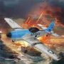 SKRC Z63 Air Force 370mm Wingspan 2.4GHz 3CH Built-in Gyro Dual Motor EPP RC Airplane Fixed Wing Glider RTF for Beginners
