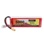 ZOP Power 11.1V 5000mAh 60C 3S LiPo Battery XT60 Plug for RC Drone