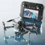 XKJ KAI TWO 249g GPS 5G WiFi FPV 4K ESC HD Çift Kamera 3 Eksenli Mekanik Gimbal 5.6\ Dokunmatik LCD Ekran Kontrol Cihazı 360¡ã Engellerden Kaçınma Fırçasız Katlanabilir RC Drone Quadcopter RT