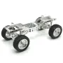 Upgraded Metal Frame Front Rear Door Axle for Land Rover MNRC MN168 1/12 RC Cars Vehicles Models Spare Parts Accessories