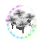 FX-41 AURORA BALL Light Ring 360° Stunt Spin Altitude Hold Mode LED Circle Protection Kids Gifts 2.4G 4CH 6-Axis Remote Control RC Toys Drone Quadcopter RTF