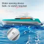 S821 S822 RTR 1/32 2.4G Mini RC Boat Waterproof Remote Control Ship LED Light High Speed Palm Speed Vehicles Models Dual Propeller Summer Pool Water Toys