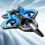 YLR/C S83 2.4G EPP Glider Altitude Hold Mode 360° Roll 4 Motors 4CH LED RC Drone Airplane Quadcopter Stunt Fighter RTF