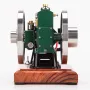 OKMO 1/8 3.6CC Mini Vintage Single Cylinder 4-Stroke Gasoline Engine Model 1140 Base Version Science Discovery Toys