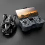 XKJ K10 MAX Upgrade Three Camera WiFi FPV with 4K ESC 3 Lens 360° Obstacle Avoidance Optical Flow Positioning Foldable RC Drone Quadcopter RTF