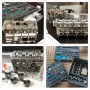 DM13 TECHING Car Engine Assembly Kit Full Metal 4 Cylinder Building Science Educational Toys Gift