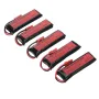 5 PCS ZOP Power 3.8V 450mAh HV 80C 1S LiPo Battery with JST Plug for RC Drone