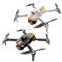 LSRC LF669 GPS 5G WiFi FPV with 5.9inch LCD Screen Controller 720P HD Dual Camera Servo Gimbal 360° Obstacle Avoidance Brushless Foldable RC Drone Quadcopter RTF