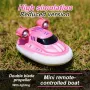 S821 S822 RTR 1/32 2.4G Mini RC Boat Waterproof Remote Control Ship LED Light High Speed Palm Speed Vehicles Models Dual Propeller Summer Pool Water Toys