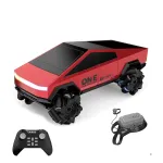 HB Toys TS28 RTR 1/28 2.4G 4WD Stunt Tesla RC Car Watch Gesture 360° Rotation Drift Full Function LED Lights Remote Control Vehicles Models Toys