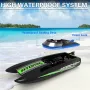 Volantexrc 2.4G 2CH 795-5 ATOMIC XS Mini RC Boat 30km/h Tahan Air Kendaraan Berpendingin Air Model RTR Kolam LakesToys