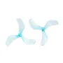 4 Pairs Gemfan 2216 2.2 Inch 3 Blades Propeller 1.5mm Shaft Hole for DJI O3 / O4 Air Unit FPV Racing Drones