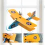 KF801 PT-17 230mm Wingspan 2.4GHz 2CH Gyroscope Stabilization Indoor & Outdoor Mini RC Airplane Glider RTF for Beginner Children Toys