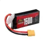 ZOP Power 2S 7.4V 1500mAh 120C 11.1Wh LiPo Battery XT60 Plug for RC Drone