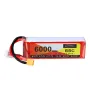 ZOP Power 14.8V 6000mAh 65C 4S LiPo Battery XT60 Plug for RC Drone