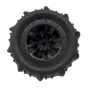 4PCS Upgraded Desert Tires Wheels for 1/12 1/14 1/16 MJX 16208 16209 16210 14209 14210 WLtoys 144001 144002 144010 124008 124018 124019 124016 124017 SCY Monster Truck RC Cars Vehicles Models Parts