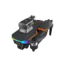 ZHENG FEI TOYS F168 Três Câmeras WiFi FPV com 3 Lentes HD Dual Servo Gimbal 360º Obstáculo Evitação Posicionamento de Fluxo Óptico Sem Escovas Dobrável RC Drone Quadricóptero RT