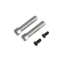 Upgraded Metal Part Stainless Steel Steering Shaft Set for MJX 14209 14210 H14BM 1/14 RC Car Vehicle Model Accessories