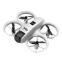 YCRC V66 WiFi FPV with Dual Camera 180° Electrically Adjustable Optical Flow Hover Automatic Obstacle Avoidance LED Light Circle Protection Kids Gifts 2.4G 4CH 6-Axis Remote Control RC Toys Drone Quadcopter RTF