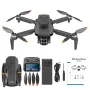 LYZRC L106-1 GPS 5G WiFi FPV with 5.9inch LCD Screen Controller 720P HD Dual Camera Servo Gimbal 360° Obstacle Avoidance Brushless Foldable RC Drone Quadcopter RTF