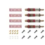 4PCS Upgraded Metal Oil Filled Shock Absorber Dampers for SG PINECONE FORSET 2401 1/24 RC Cars Vehicles Models DIY Modification Spare Parts Accessories P24-BZ01