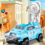 TCS02 2.4 4CH DIY Sticker Remote Control RC Car with Fan RTR Children Toys