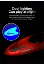 JJRC S8 RTR 2.4G RC Boat Stunt Mini Speedboat LED Light 360° Rotation Remote Control Racing Ship Waterproof Kids Children Toys Vehicle Models