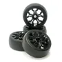 4pcs HBX 2188A 2195 1/18 4WD RC Car Wheel Tire Black 88172 Glod 88173 Parts