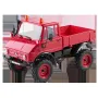 FMS FCX24 RTR Mercedes for Benz 421 Unimog 1/24 2.4G 4WD RC Car Rock Crawler Two Speed Portal Axles Off-Road Climbing Truck LED Light Full Proportional Vehicles Models Toys
