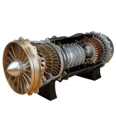 NIKOLATOY 1/20 WS-15 Turbofan Frighter Engine Model DIY Assembly Kit Excellent STEAM Education Science Discovery Toys Kids Children Gifts
