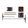 Récepteur longue portée double fréquence HGLRC ELRS GEMINI RX 2,4 GHz/915 MHz pour drone de course FPV