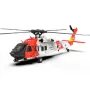 Eachine E200 EXP 2.4G 6CH 6-Axis Gyro Optical Flow Localization Dual Brushless Motor 1:47 Scale Flybarless MH-60 Coasts Guard Resure RC Helicopter