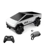HB Toys TS28 RTR 1/28 2.4G 4WD Stunt Tesla RC Car Watch Gesture 360° Rotation Drift Full Function LED Lights Remote Control Vehicles Models Toys