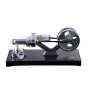 STARPOWER QX-SL-01/QX-SL-01-M Wooden Base/Metal Base Stirling Engine Model Physics Experiment Science Discovery Production Invention Gift Collection Toys