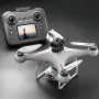 YLR/C S116 MAX WiFi FPV with LCD Screen Controller HD Dual Camera Servo Gimbal 360° Obstacle Avoidance Optical Flow Positioning Brushless RC Drone Quadcopter RTF