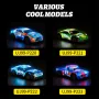 KYAMRC P220/221/222/223 1/22 27MHZ RWD Drift RC Car LED Light High Speed Racing Stunt Vehicles Models Remote Control Toys