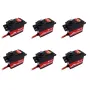 6PCS JX Servo PDI-6225MG-300 Degree PDI-6225MG 25kg Metal Gear Digital Servo For RC Airplane