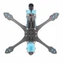 HSKRC MAK5 225mm Wheelbase 5mm Arm Thickness X Type 5 Inch Frame Kit Support DJI O3 Air Unit for RC Drone FPV Racing