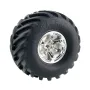 4Pcs Austar Wheel Tires Plastic Wheel Rims for 1/10 RC Crawler HSP HPI Car Parts