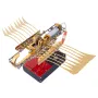 Ocean Princess Mechanical Art Model Party Decorations Punk steam The boat of the Egyptian pharaohs Khufu Sun Ark For Home Ornaments Christmas New Years Gifts