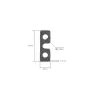 8PCS ALZRC Carbon Fiber Servo Washer Micro/ Medium/ Full Size
