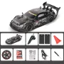 1/14 2.4G 4WD Drift RC Araba Yüksek Hızlı LED Işık Yol Yarışı Uzaktan Kumandalı Araçlar Modelleri Çok Oyunculu Yarışma Oyuncakları