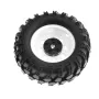 4PCS Off Road Tires Wheel 1.9 inch for 1/8 RC Racing Crawler Car FMS NT4 SCX10 W136 RC Car Parts One Line Hex Adapter