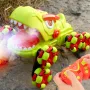 JJRC Q198 2.4G 11CH Dinosaur Spray Stunt RC Car Simulation Sound RTR Vehicle Models Toys for Chidren Gift