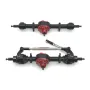 2PCS Upgraded Metal Front Rear Bridge Axle Assembly MNRC MN82 MN78 MN168 MN80 for TOYOTA Land Cruiser LC79 1/12 RC Cars Vehicles Models Spare Parts