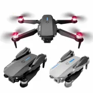 YLR/C E88 EVO Mini WiFi FPV with HD Dual Camera Optical Flow Positioning Brushless Foldable RC Drone Quadcopter RTF