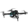 ZHENG FEI TOYS F169 WiFi FPV with Dual HD Camera 360° Obstacle Avoidance Optical Flow Positioning LED Brushless Foldable RC Drone Quadcopter RTF
