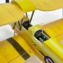 MinimumRC Tigermoth DH-82A Micro Scale 360mm Wingspan KT Foam RC Airplane Biplane KIT+Motor